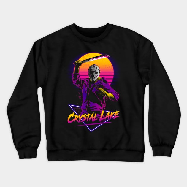 Retro Machete Crewneck Sweatshirt by ddjvigo